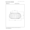 Lucide Plafondlamp E27 | Ø 25 cm | Manuela | Wit LLU20251 - 5