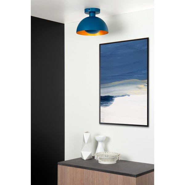 Lucide Plafondlamp E27 | Ø 25 cm | Siemon | Blauw LLU20367 - 5