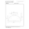 Lucide Plafondlamp E27 | Ø 25 cm | Siemon | Zwart LLU20370 - 5
