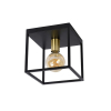 Lucide Plafondlamp E27 | 22 x 22 cm | Ruben | Zwart LLU20352 - 3