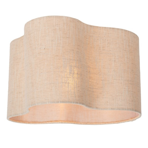 Lucide Plafondlamp E27 | Chantal | IP20 | Organisch | Stof | Beige LLU20065 - 1