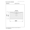 Lucide Plafondlamp E27 | Chantal | IP20 | Organisch | Stof | Beige LLU20065 - 3