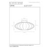 Lucide Plafondlamp E27 | Corina | Ovaal | IP20 |  Polyester | Beige | Ø 40 cm LLU20088 - 6