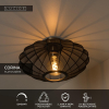 Lucide Plafondlamp E27 | Corina | Ovaal | IP20 | Polyester | Zwart | Ø 40 cm LLU20089 - 5