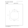Lucide Plafondlamp E27 | Joanet | IP20 | Rond | 25 cm | Glas | Zwart | Ø 25 cm LLU20208 - 5