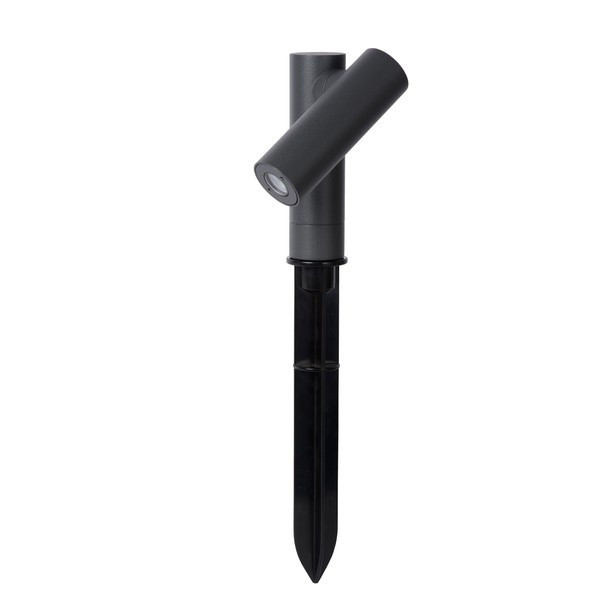 Lucide Prikspot 13 cm | Tatum | 3000K | Cilinder | IP65 | Antraciet | 5W LLU20413 - 2