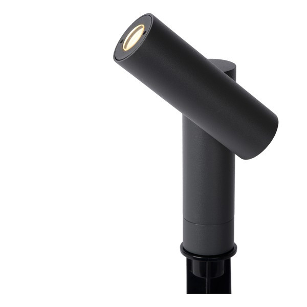 Lucide Prikspot 13 cm | Tatum | 3000K | Cilinder | IP65 | Antraciet | 5W LLU20413 - 3
