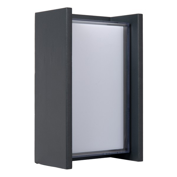 Lucide Smart Wandlamp buiten | Quadra | RGB + 2700-6500K | IP54 | Zwart | 11W LLU20331 - 2