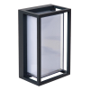 Lucide Smart Wandlamp buiten | Quadra | RGB + 2700-6500K | IP54 | Zwart | 11W LLU20332 - 2