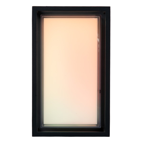 Lucide Smart Wandlamp buiten | Quadra | RGB + 2700-6500K | IP54 | Zwart | 11W LLU20332 - 4