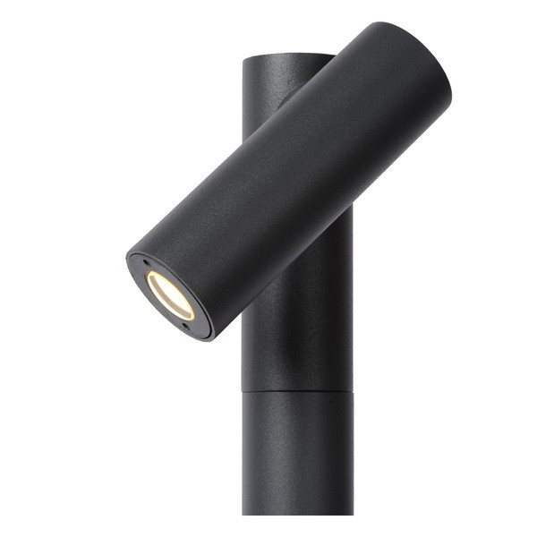 Lucide Sokkellamp 43 cm | Tatum | 3000K | Cilinder | IP65 | Antraciet | 5W LLU20412 - 4