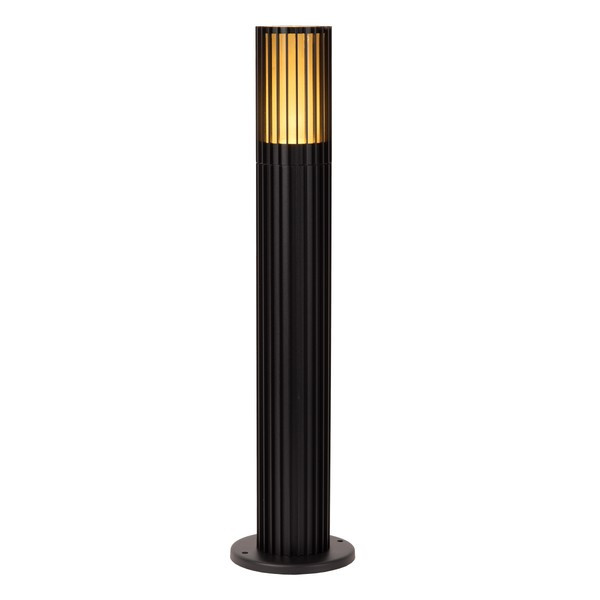 Lucide Sokkellamp 50 cm | Timbala | Cilinder | IP44 | Zwart LLU20427 - 1