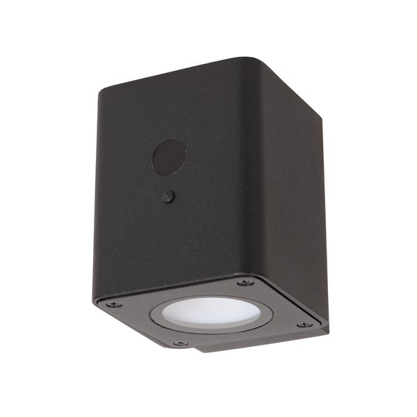 Lucide Solar wandlamp buiten op sensor | Ramin | 2700-3000K | IP54 | Bewegingssensor | Zwart | 1W LLU20333 - 2