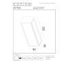 Lucide Solar wandlamp buiten op sensor | Sutton | 2700-3000K | IP54 | Zwart | 1.5W LLU20389 - 5