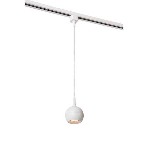 Lucide TRACK Hanglamp GU10 | Favori | 1-fase railverlichting | Wit LLU20448 - 1