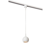 Lucide TRACK Hanglamp GU10 | Favori | 1-fase railverlichting | Wit LLU20448