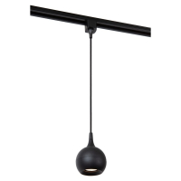 Lucide TRACK Hanglamp GU10 | Favori | 1-fase railverlichting | Zwart LLU20449