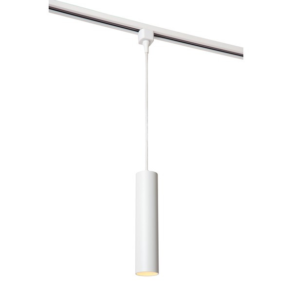 Lucide TRACK Hanglamp GU10 | Floris | 1-fase railverlichting | Wit LLU20454 - 1
