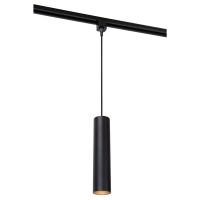 Lucide TRACK Hanglamp GU10 | Floris | 1-fase railverlichting | Zwart LLU20455