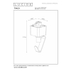 Lucide TRACK Hanglampadapter | 1-fase railsysteem | Max. 3500 Watt | Wit LLU20463 - 4