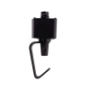 Lucide TRACK Hanglampadapter | 1-fase railsysteem | Max. 3500 Watt | Zwart LLU20464 - 1