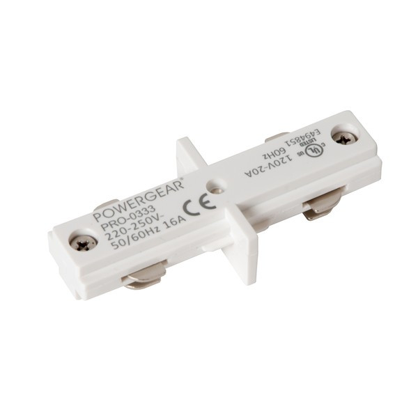 Lucide TRACK I-koppelstuk | 1-fase railsysteem | Wit LLU20466 - 1