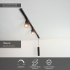 Lucide TRACK I-koppelstuk | 1-fase railsysteem | Zwart LLU20467 - 2