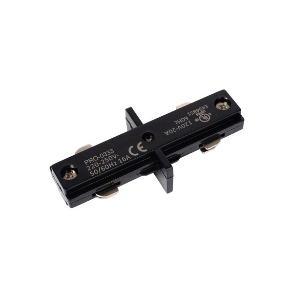 Lucide TRACK I-koppelstuk | 1-fase railsysteem | Zwart LLU20467 - 1