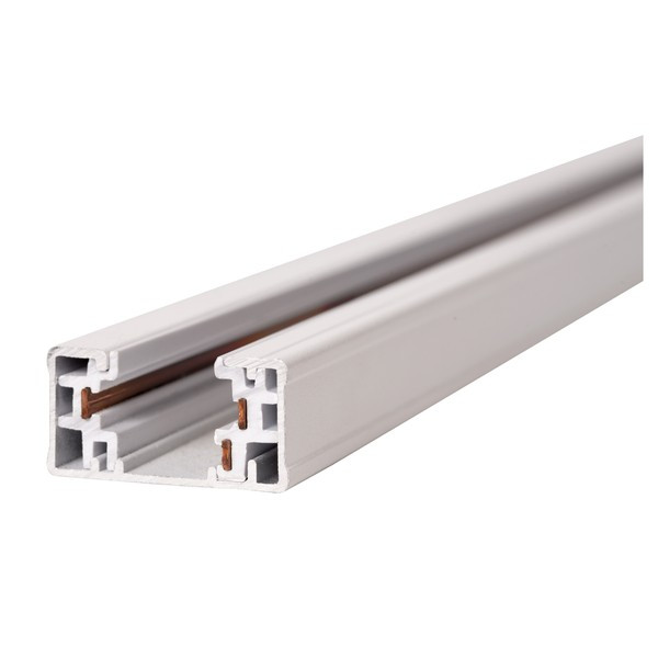 Lucide TRACK Opbouwrail 1 meter | | 1-fase railsysteem | Wit LLU20482 - 2