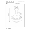 Lucide TRACK Railspot ES111 | Dorian | 1-fase railverlichting | Zwart LLU20444 - 8