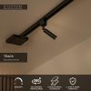 Lucide TRACK Railspot G9 | Keoni | 1-fase railsysteem | Zwart LLU20471 - 2