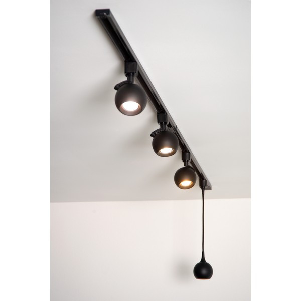 Lucide TRACK Railspot GU10 | Favori | 1-fase railverlichting | Zwart LLU20451 - 5