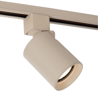 Lucide TRACK Railspot GU10 | Nigel | 1-fase railsysteem | Taupe LLU20478