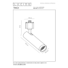 Lucide TRACK Railspot GU10 (MR11) | Grado | 1-fase railverlichting | Grijs ijzer LLU20458 - 4
