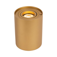Lucide Tafellamp | Tube | 2700K | Ø 9.6 x 12.5 cm | 3-staps dimbaar | Messing | 5W LLU20529