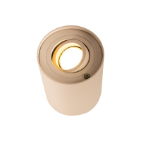 Lucide Tafellamp | Tube | 2700K | Ø 9.6 x 12.5 cm | 3-staps dimbaar | Taupe | 5W LLU20530