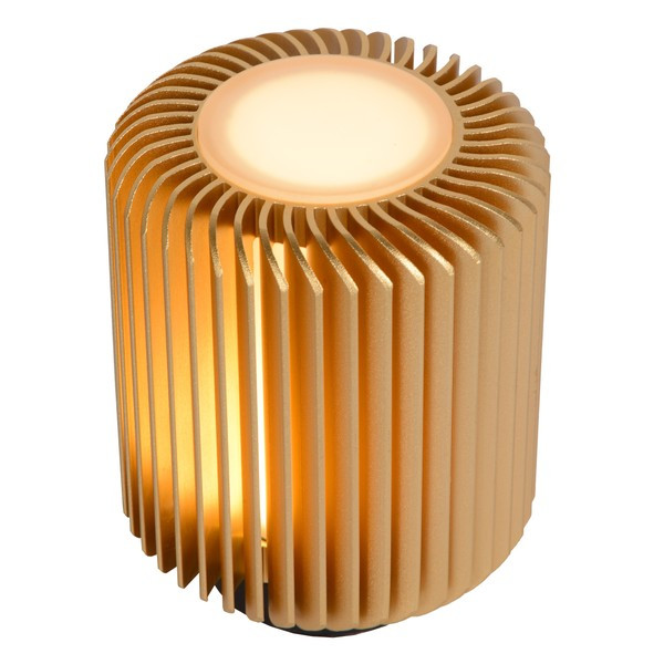 Lucide Tafellamp | Turbin | 3000K | Ø 10.6 x 13.7 cm | Goud | 5W LLU20533 - 4