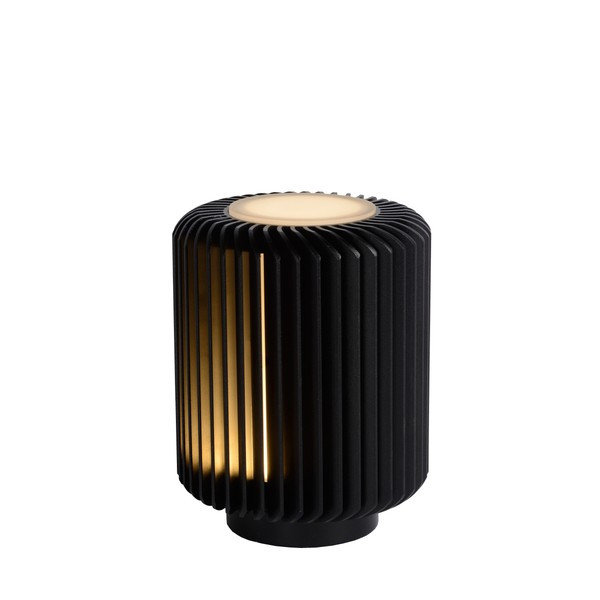 Lucide Tafellamp | Turbin | 3000K | Ø 10.6 x 13.7 cm | Zwart | 5W LLU20534 - 1