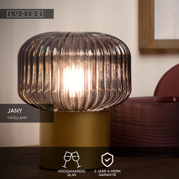 Lucide Tafellamp E14 | Jany |  Ø 16 x 18 cm | Goud LLU20198 - 2