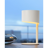 Lucide Tafellamp E14 | Knulle | IP20 | Wit | Ø 15 cm LLU20226
