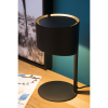 Lucide Tafellamp E14 | Knulle | IP20 | Zwart | Ø 15 cm LLU20227 - 1