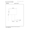 Lucide Tafellamp E14 | Tachina | Ø 25 x 31.5 cm | Naturel LLU20407 - 7