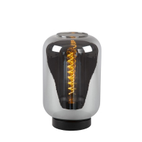 Lucide Tafellamp E27 | Joanet | Ø 22 x 35 cm | Zwart LLU20209