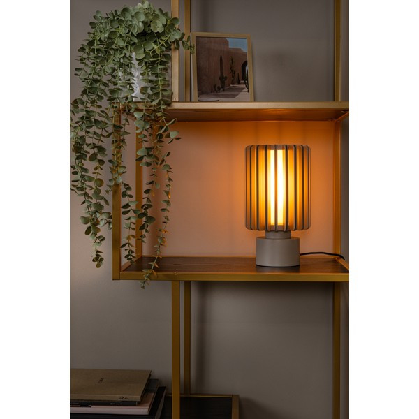 Lucide Tafellamp E27 | Lambres | Ø 15 x 27 cm | Taupe LLU20234 - 4