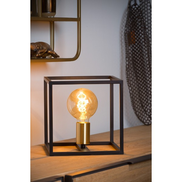 Lucide Tafellamp E27 | Ruben | 22 x 22 cm | Zwart LLU20355 - 4