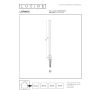 Lucide Tuinspot 98 cm | Lornex | Warm wit | Zwart | 6W LLU20248 - 6