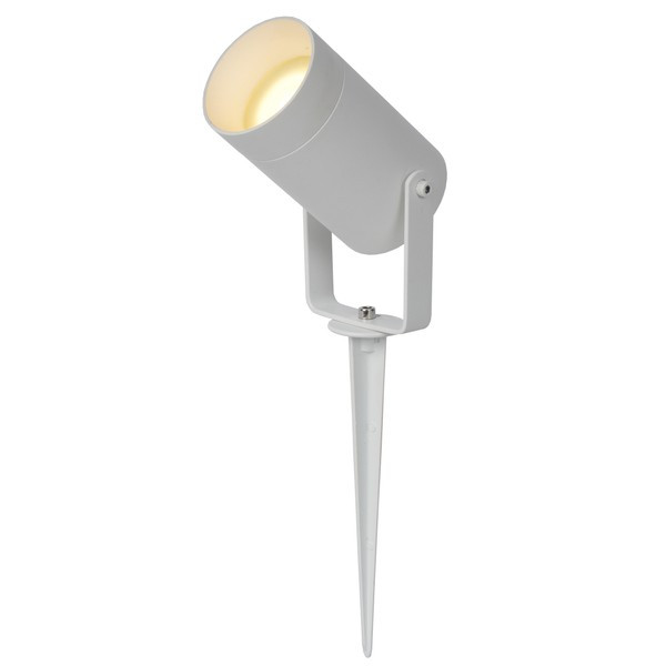 Lucide Tuinspot GU10 | Cilinder | Taylor | IP65 | Wit LLU20420 - 1