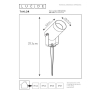 Lucide Tuinspot GU10 | Cilinder | Taylor | IP65 | Zwart LLU20421 - 4