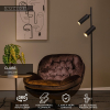 Lucide Vloerlamp 2x GU10 | Clubs | 140 cm | Zwart LLU20081 - 2
