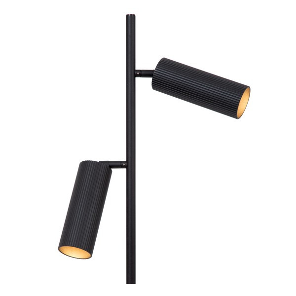 Lucide Vloerlamp 2x GU10 | Clubs | 140 cm | Zwart LLU20081 - 3